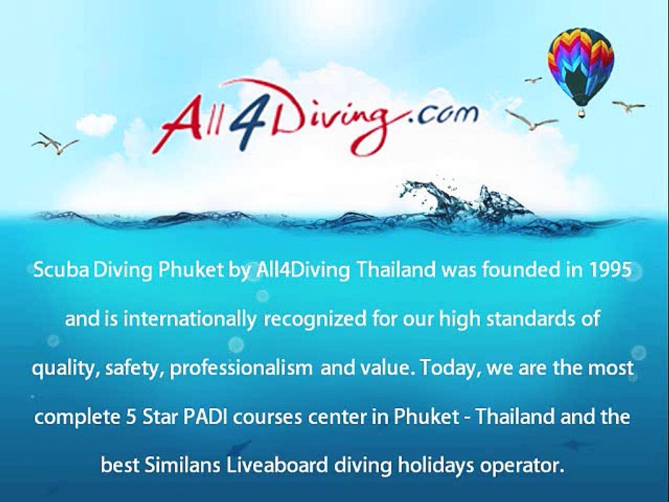 Phuket Diving, Liveaboard Similan Islands, www.scubadiving-phuket.com