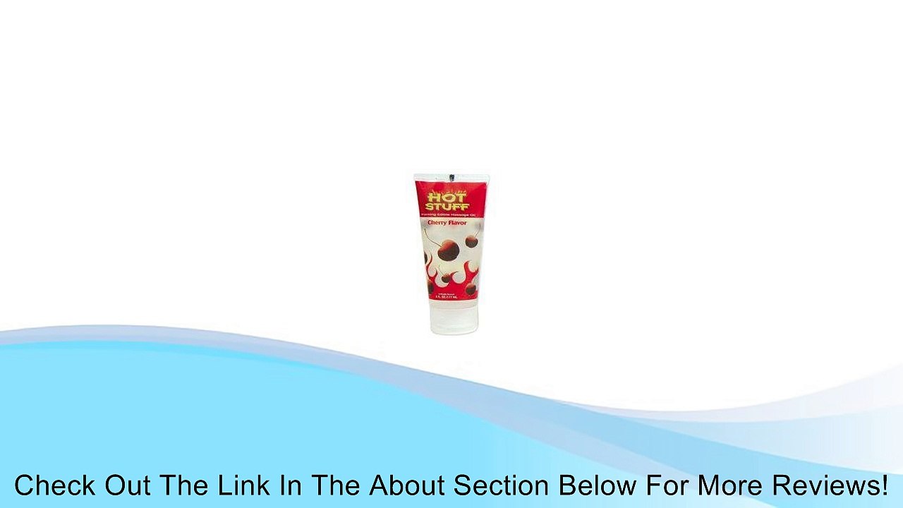 Hot Stuff Warming Massage Oil - Cherry Flavor - 6 fl oz Review