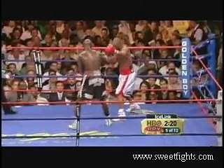 Bernard Hopkins Knocks down Antonio Tarver