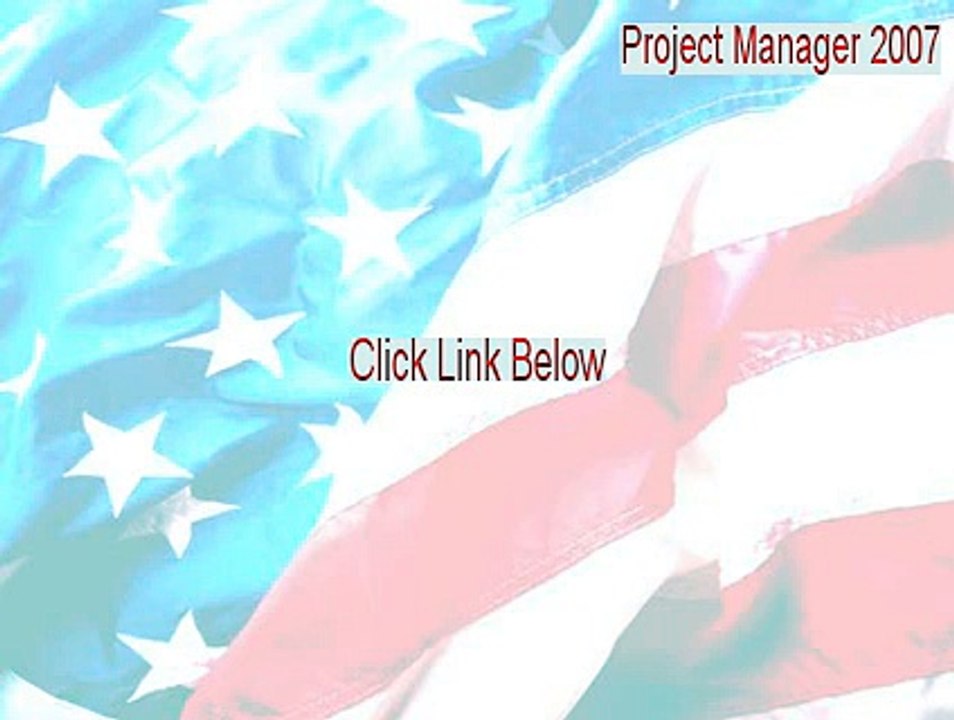 Project Manager 2007 Keygen [Download Now 2015]