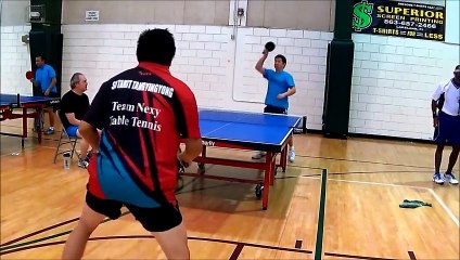 Masa tenisinde baş döndüren sayı