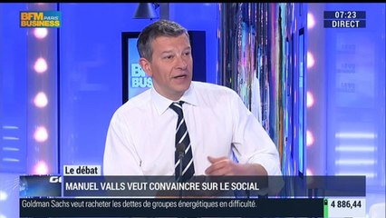 Nicolas Doze: Manuel Valls reprend en main la réforme du dialogue social – 25/02