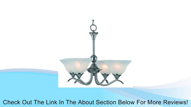 Hardware House H10-4029 Dover Chandelier, Satin Nickel Review