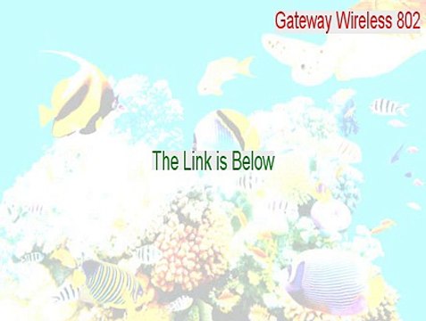Gateway Wireless 802.11g USB Adapter Cracked [Legit Download 2015]