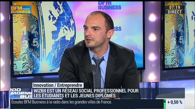 Wizbii : le grand réseau professionnel des étudiants et des jeunes diplômés : Benjamin Ducousso - 25/02