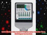 Orbit 6-Station Slide Switch 3-Program Indoor Sprinkler Timer Multilingual Instructions