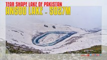 Tear Shape Lake Of Pakistan - Ansoo Lake - Kaghan Valley.
