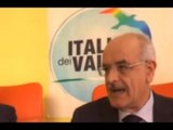 Campania - Primarie, l’Idv punta su lavoro, sanità e sicurezza (24.02.15)