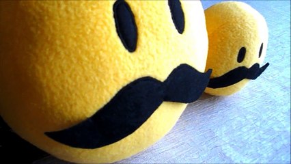 Smiley face mustache toys. LIVE #2