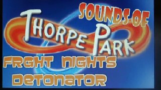 Fright Nights - Thorpe Park Detonator into Thomas The Tank Engine & Friends Duncan Gets Spooked