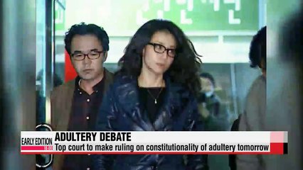 Top court to make ruling on constitutionality of adultery tomorrow