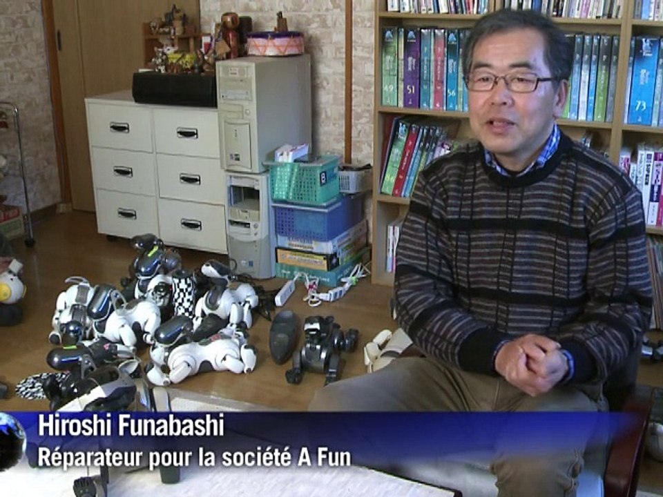 Au Japon, les chiens robots Aibo, compagnons à vie