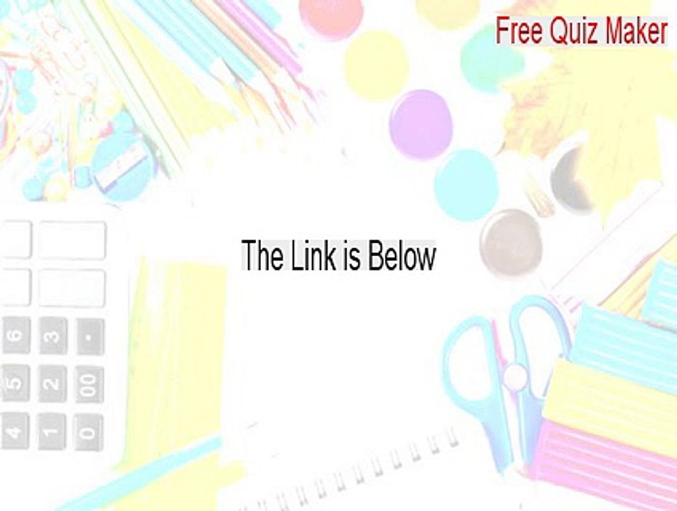 Free Quiz Maker Serial - Download Here [2015]