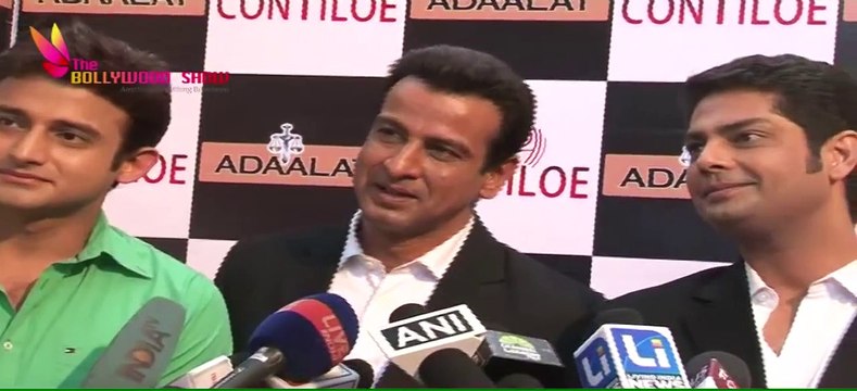 Itna Karo Na Mujhe Pyaar Super Star Ronit Roy Celebrates Sony TV's 'Adaalat' 400