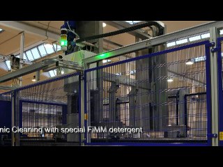 FISA Full Automatic Ultrasonic Mold Cleaning (3 VST 350/P + RH 03)