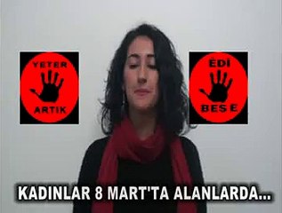 8 MART EMEKCİ KADINLAR GÜNÜ