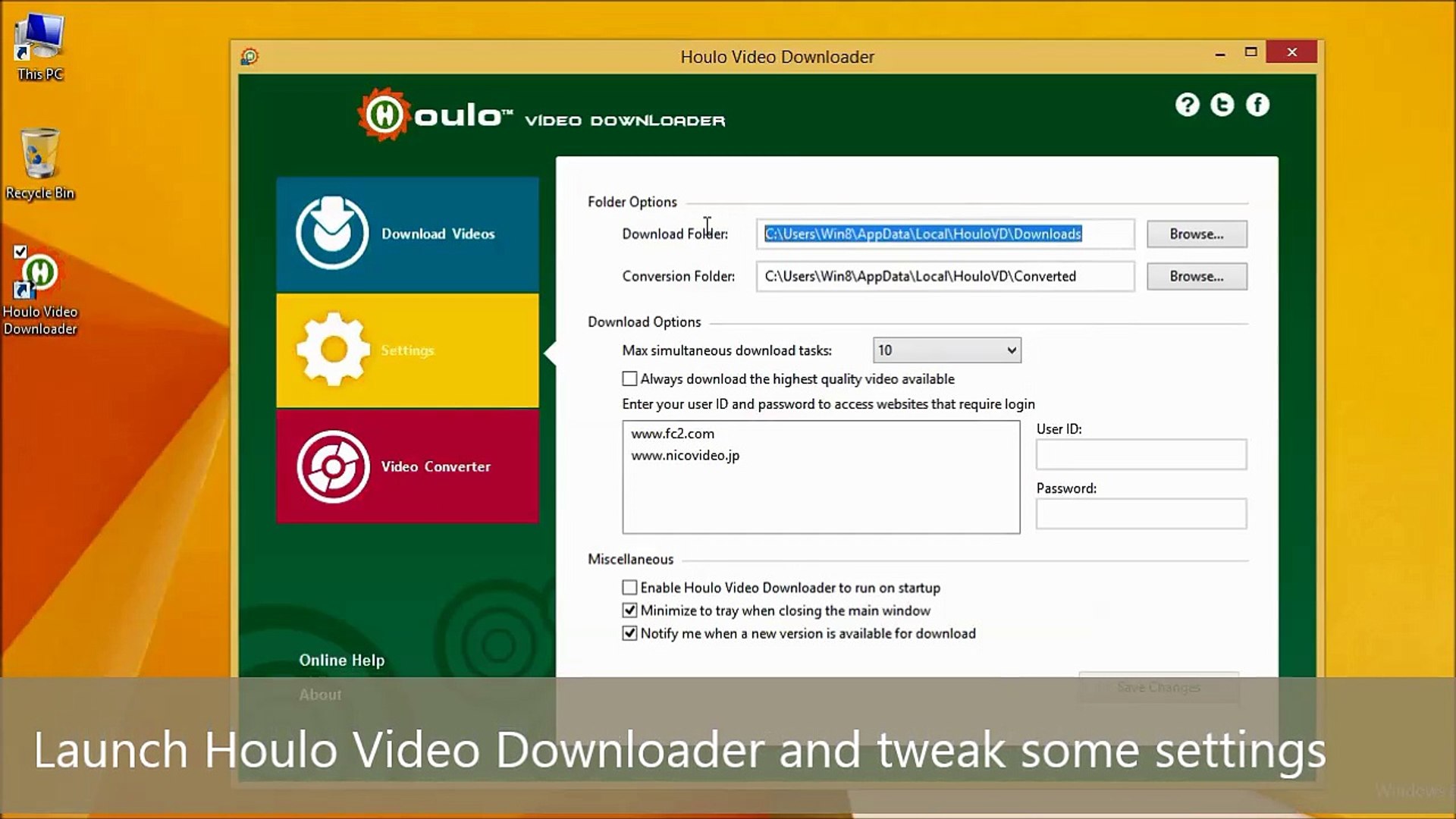 How to use Houlo Video Downloader to download Livestream videos for free