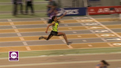 Triple saut F (Victoire de Jeanine Assani Issouf avec 14,13 m)