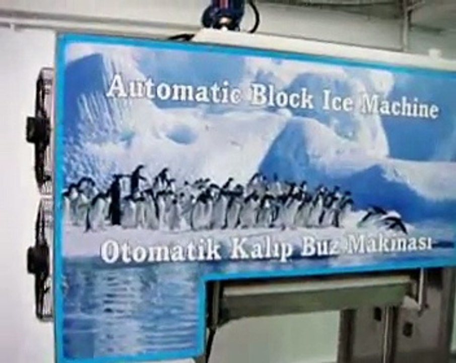 Kalıp buz makinası, otomatik blok kalıp buz makinesi
