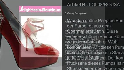Auf roten Pumps durch den Tag und die Nacht!