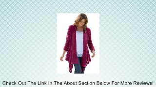 Woman Within Women's Plus Size Open Front Cardigan Review