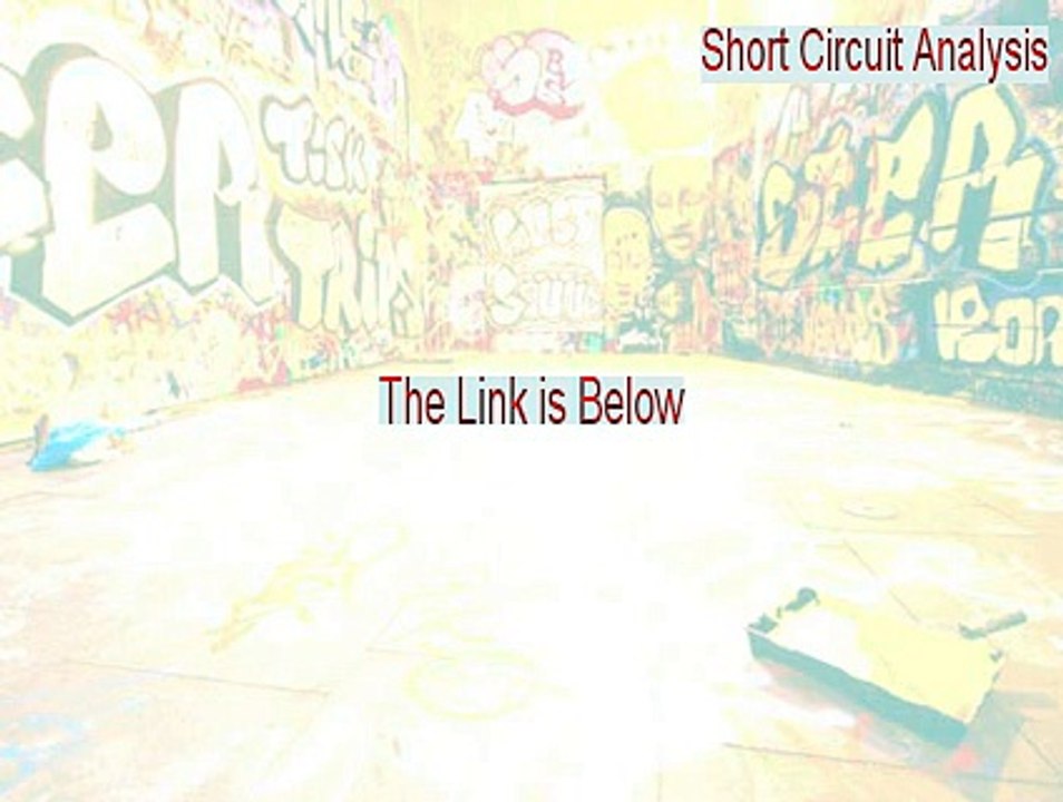 Short Circuit Analysis Keygen - short circuit analysis in power systems [2015]