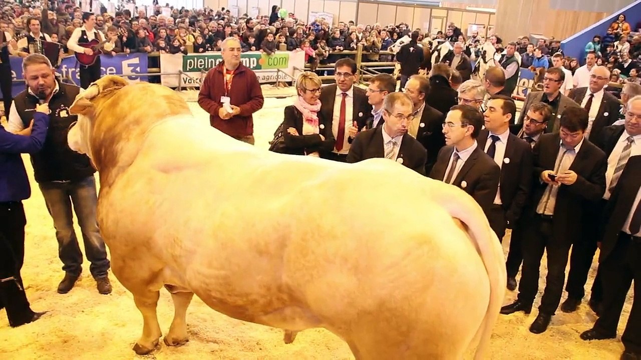 Eleveurs et producteurs au Salon de l'agriculture