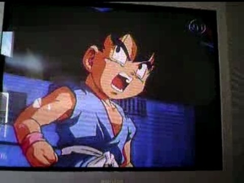 DBGT Sangoku et Pan combat imprevu