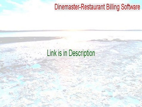Dinemaster-Restaurant Billing Software Key Gen (Instant Download)