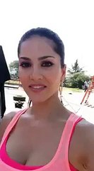Sunny Leone message to her fans