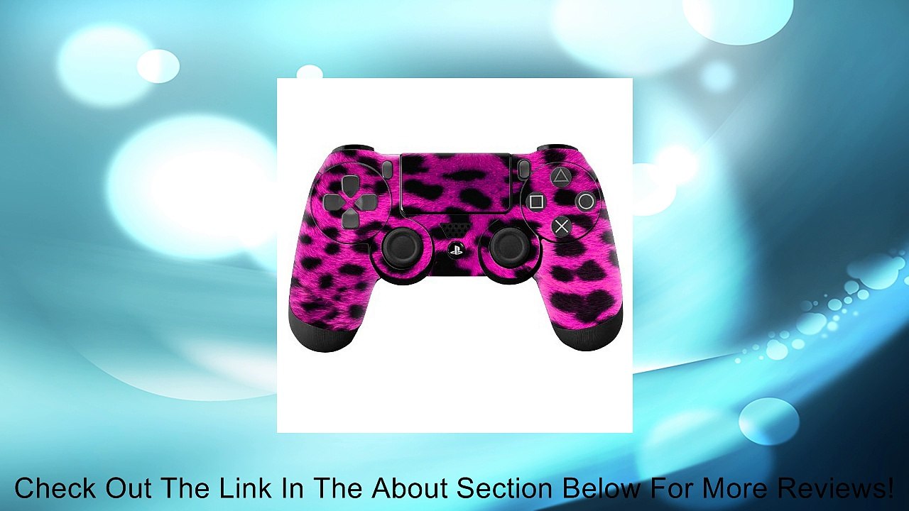 Generic 2PCS Sony PlayStation 4 Controllers Protective Vinyl Skins Decals Cover-Pink Tiger Skin Review