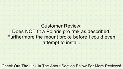 Polaris Lock & Ride Handguard Mount Review