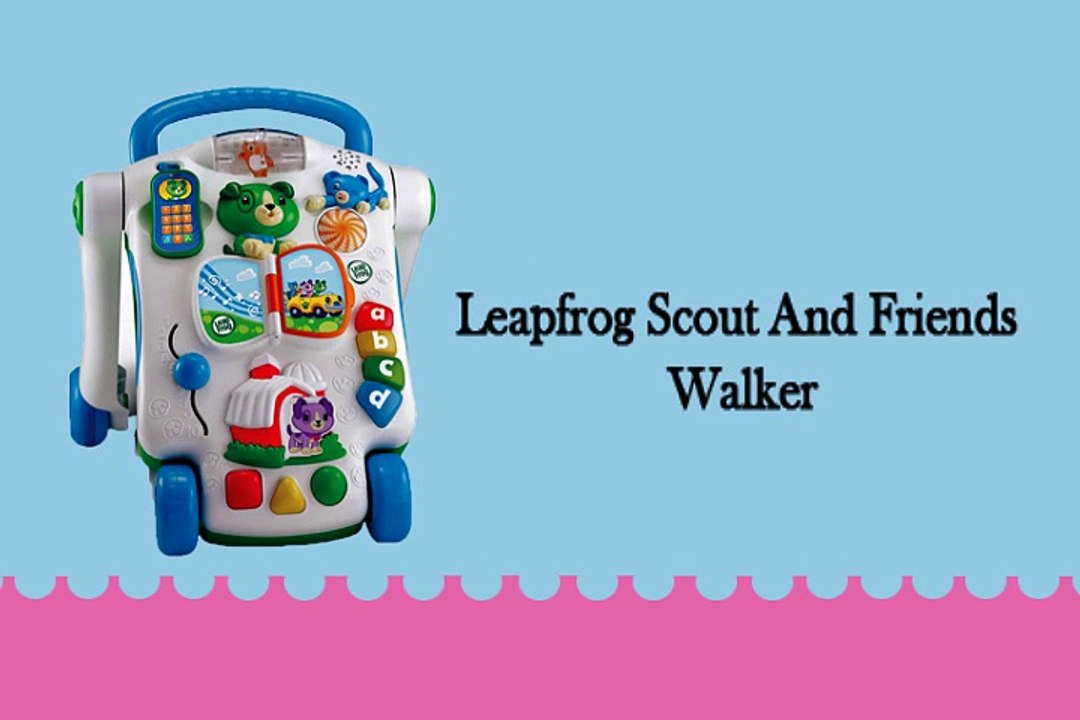 leapfrog scout and friends baby walker
