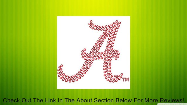 NCAA Alabama Crimson Tide Bling Automotive Decals Review
