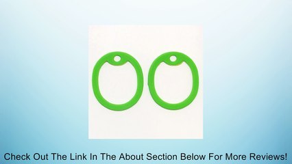 2 Lime Green Dog Tag Silencers - Military GI Silencer - Tag-Z Dog Tag Silencers - FREE SHIPPING! Review