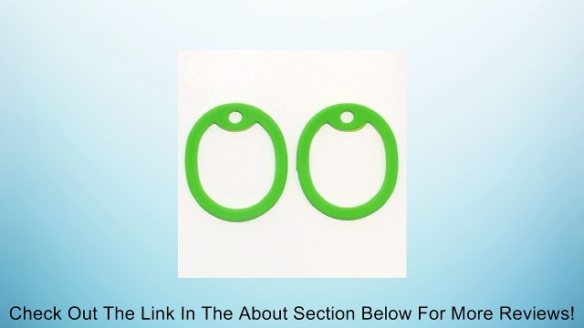 2 Lime Green Dog Tag Silencers - Military GI Silencer - Tag-Z Dog Tag Silencers - FREE SHIPPING! Review