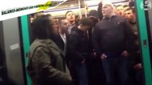 Les fans de West Ham détournent le geste raciste des fans de Chelsea dans le métro parisien