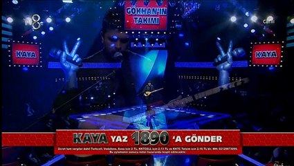 O Ses Türkiye Kaya Aslantepe 'Dağlara Küstüm' (Yarı Final)
