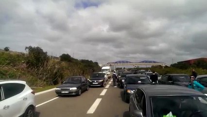 لحضة القبض على داعشي في المغرب بطريقة هليودية