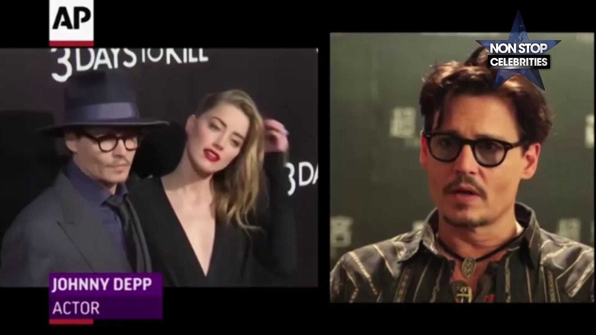 ⁣Johnny Depp confirme (enfin) ses fiançailles avec Amber Heard