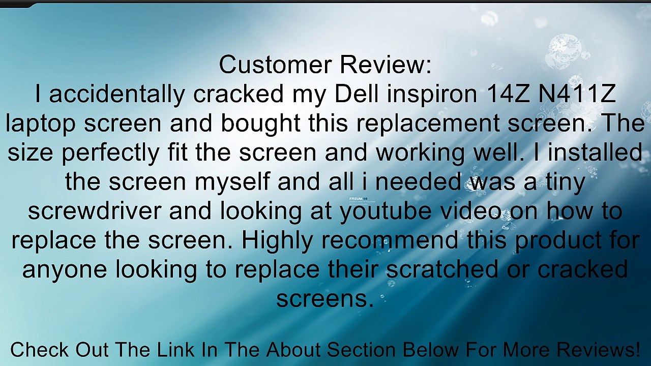 AU OPTRONICS B140XW03 V.0 LAPTOP LCD SCREEN 14.0" WXGA HD LED DIODE (SUBSTITUTE REPLACEMENT LCD SCREEN ONLY. NOT A LAPTOP ) Review