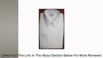 Devin Michaels White Tuxedo Shirt with Point Collar, French Cuff, with Pleats (16