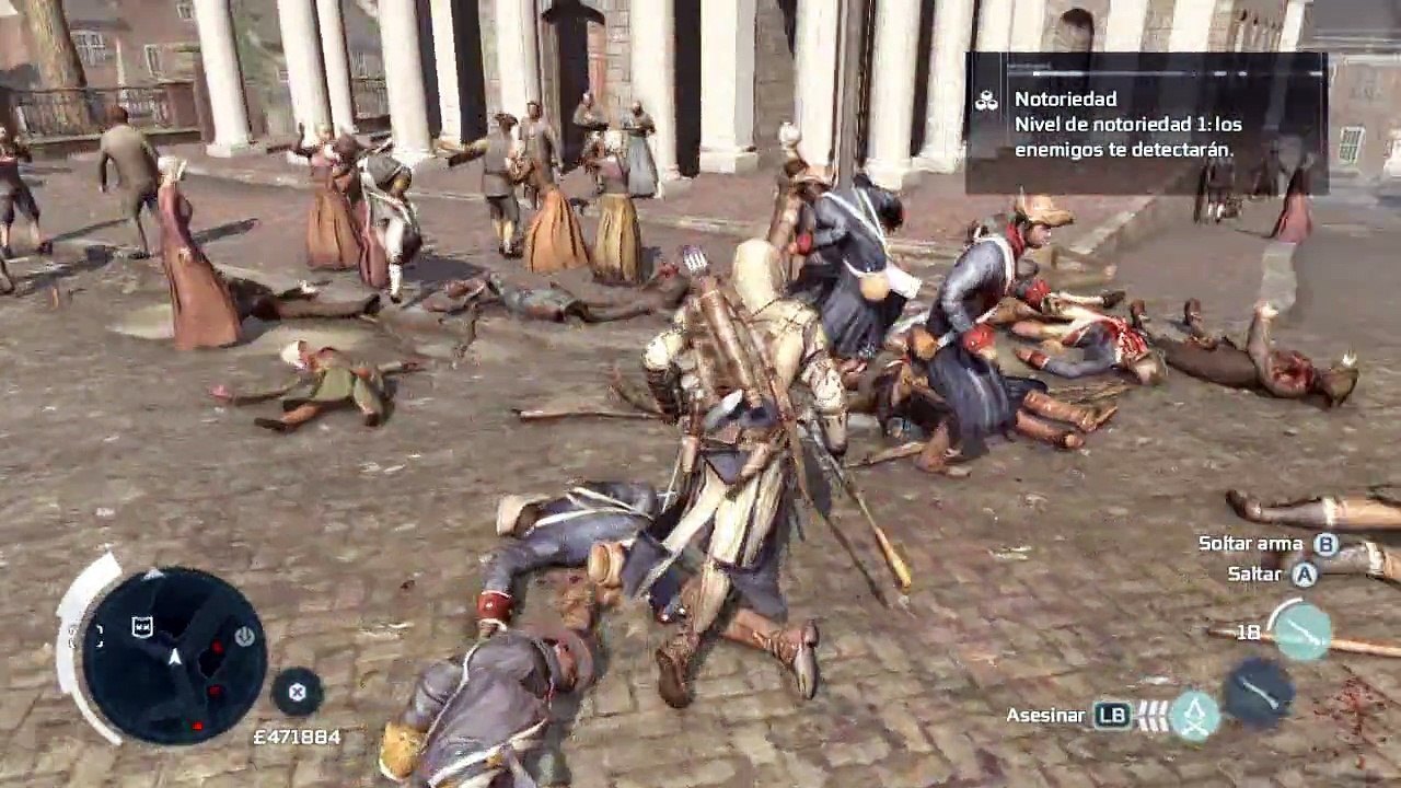 Assassin's Creed III - The Second Boston Massacre (Xbox 360 Gameplay)