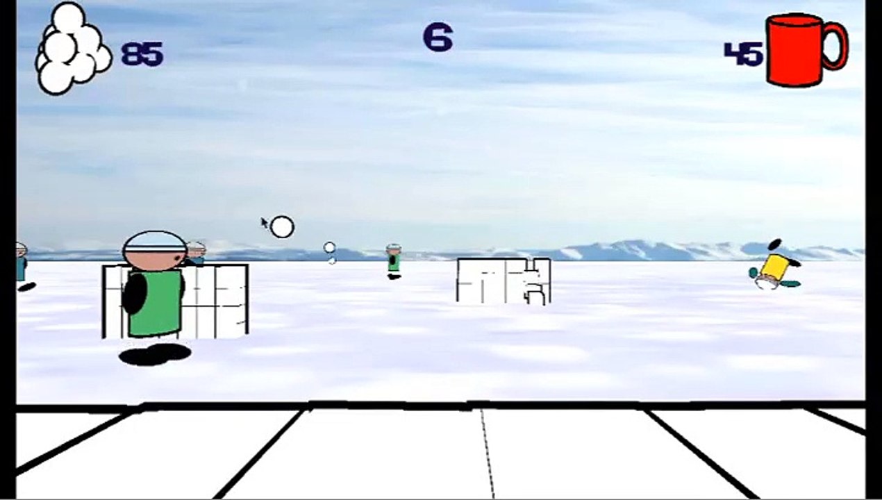 Snowball! gameplay