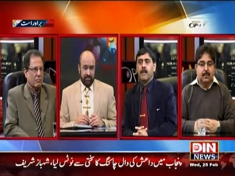 Public Opinion (Army Chief Aur Wazir e Azam Ka Dehshargardo Ke Khilaf Karwaia Taiz Karne Ka Azam ) 25 February 2015