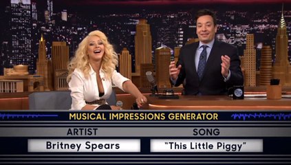 Jimmy Fallon / Le générateur d'imitation avec Christina Aguilera - Emission du 24 février sur MCM !