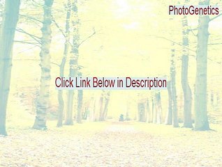 PhotoGenetics Crack (Download Now 2015)