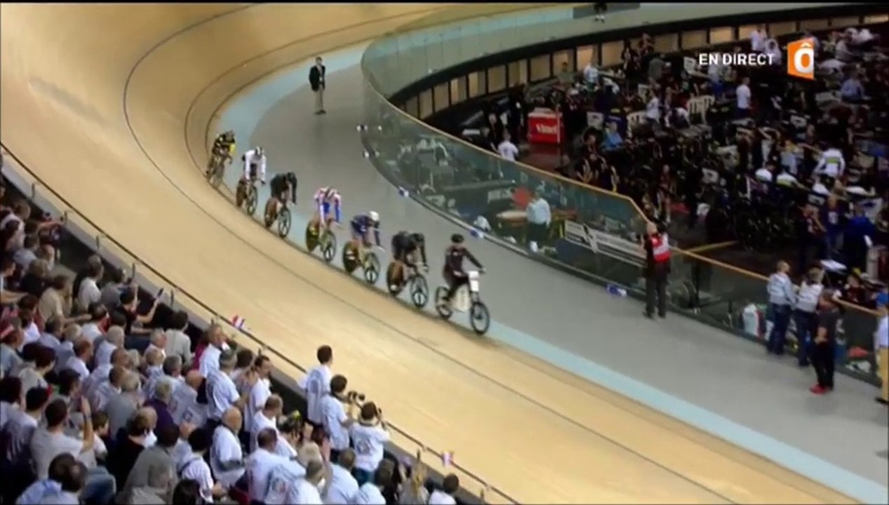 ChM cyclisme sur piste 2015, J2, keirin H (or pour F. Pervis)