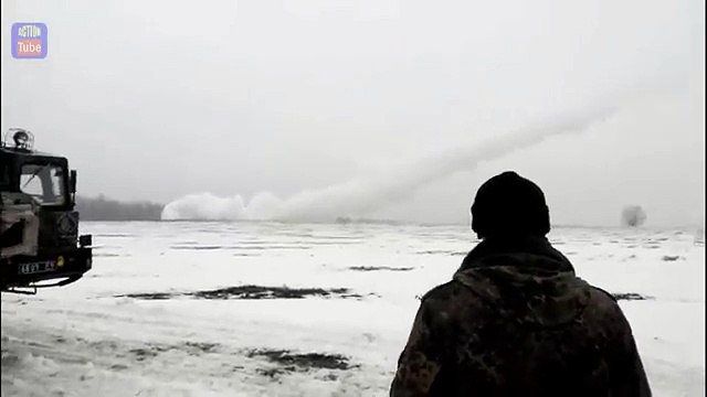 ВСУ обстрел из РЗСО Смерч