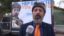 Konya AK Parti Milletvekili Aday Adayından Osmanlı Börklü Afiş